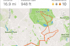 on-road route